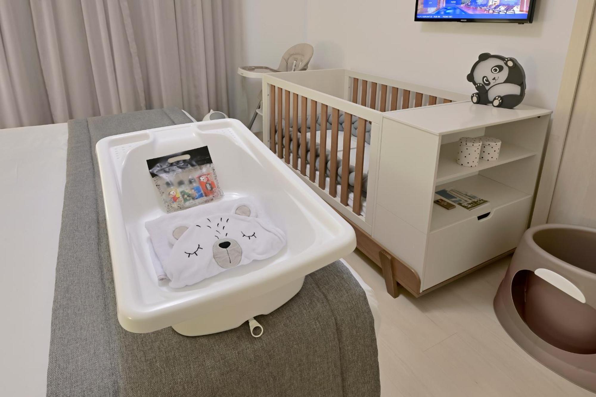 Hotel Mont Blanc Premium Ribeirão Preto Rom bilde A changing table