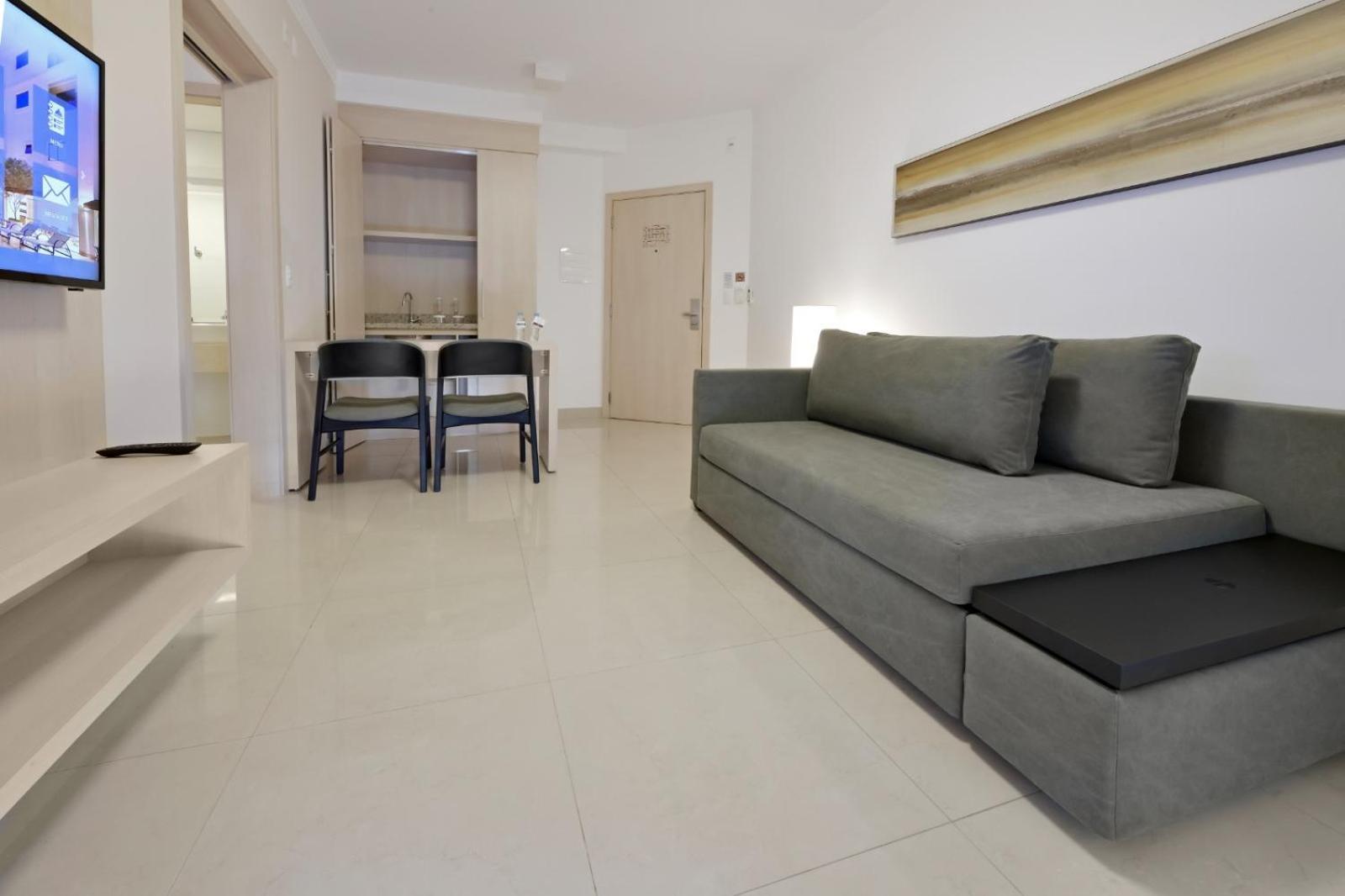 Hotel Mont Blanc Premium Ribeirão Preto Rom bilde A typical apartment at the complex